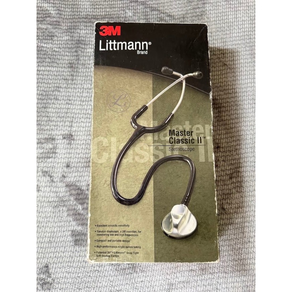 3M Littmann Master Classic II Stethoscope 2630 Caribbean Blue 27 inch 68cm